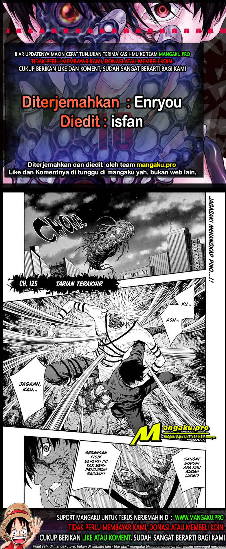 Komik Jagaaaaaan Chapter 125 gambar nomor 1
