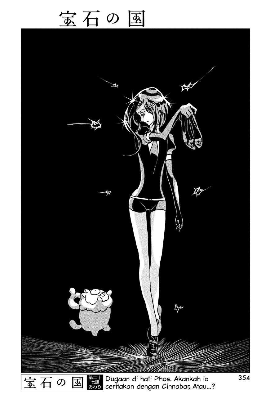 Houseki no Kuni Chapter 27 Gambar 25