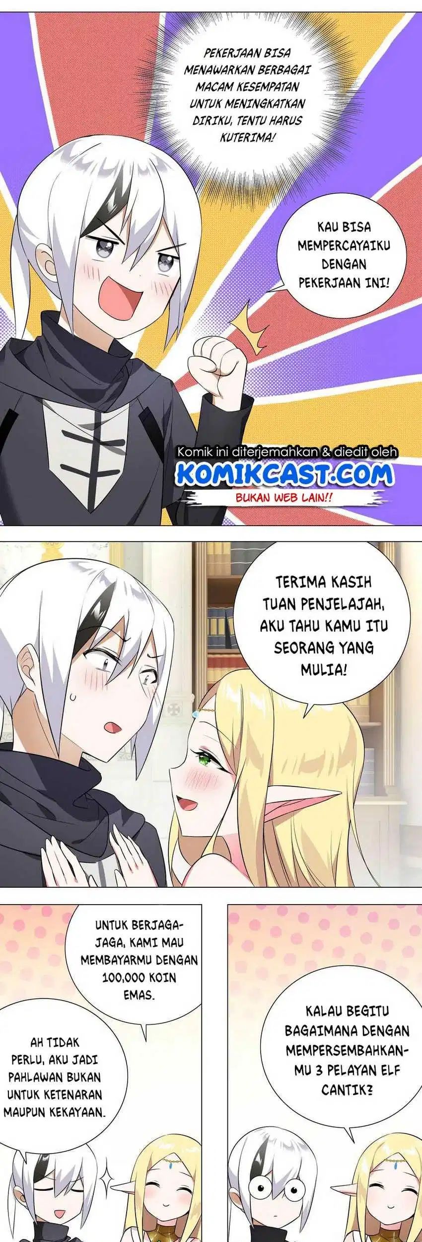 My Harem Grew So Large, I Was Forced to Ascend Chapter 03 Gambar 37