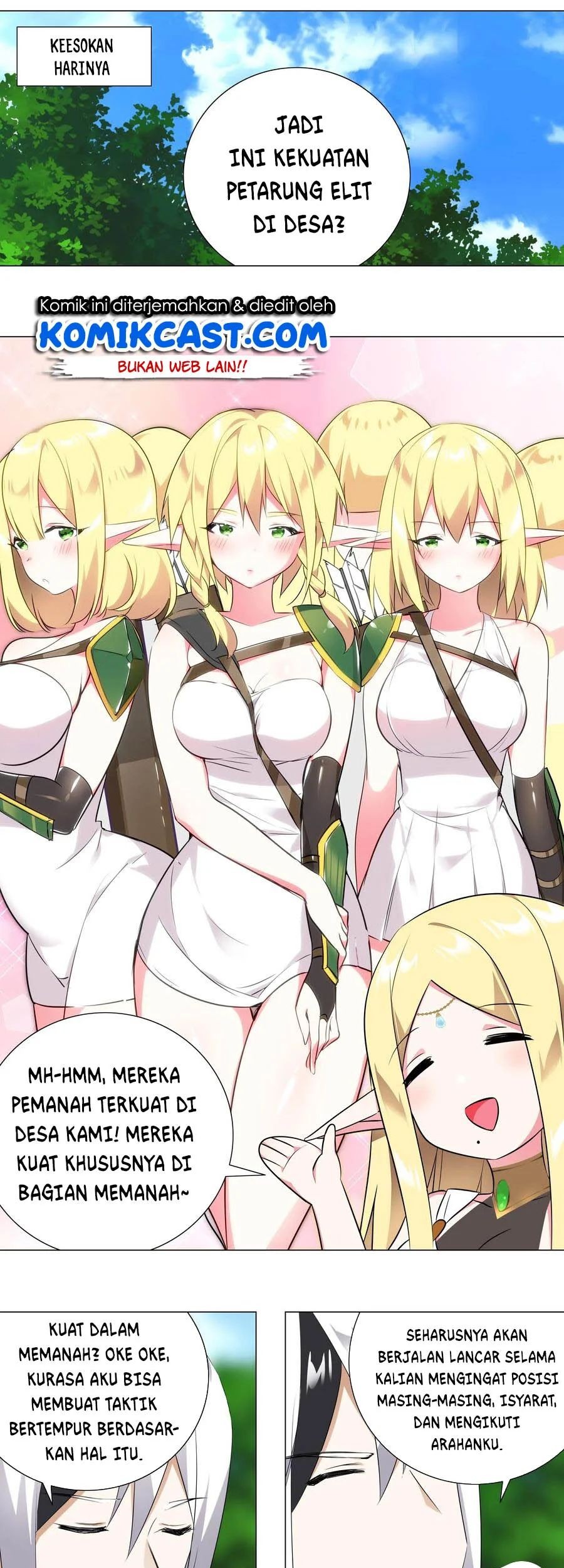 My Harem Grew So Large, I Was Forced to Ascend Chapter 04 Gambar 11