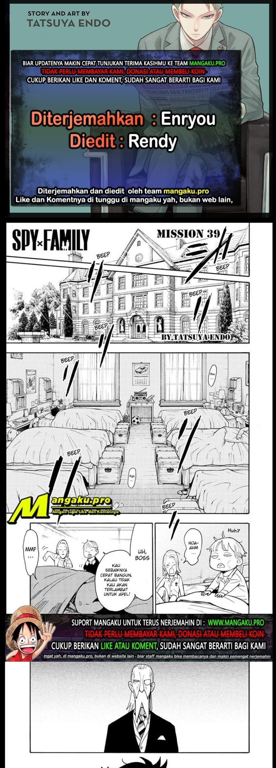 Komik Spy X Family Chapter 39 gambar nomor 1