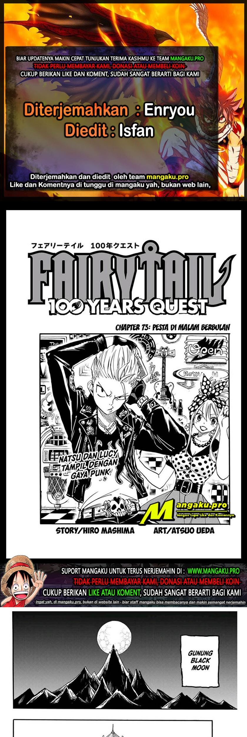 Komik Fairy Tail: 100 Years Quest Chapter 73 gambar nomor 1