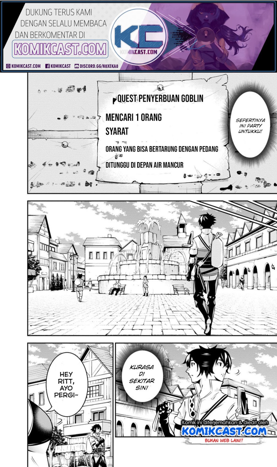 Shijou Saikyou no Mahou Kenshi, F Rank Boukensha ni Tensei Suru Chapter 21 Gambar 6