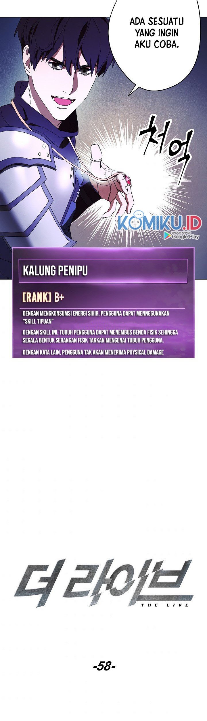 The Live Chapter 58 Gambar 3