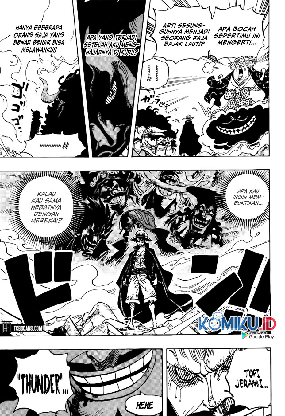 One Piece Chapter 1001 Gambar 5
