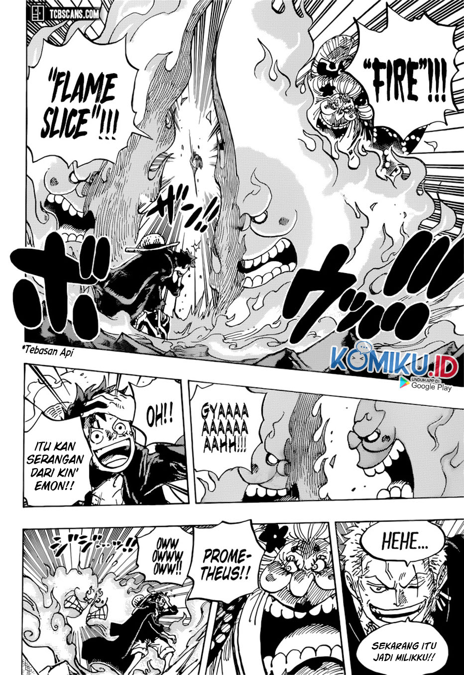 One Piece Chapter 1001 Gambar 8