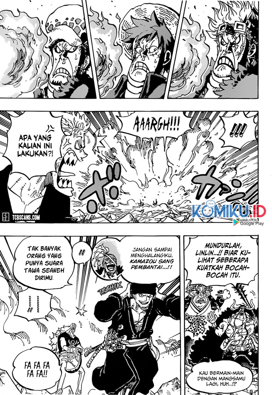 One Piece Chapter 1001 Gambar 11