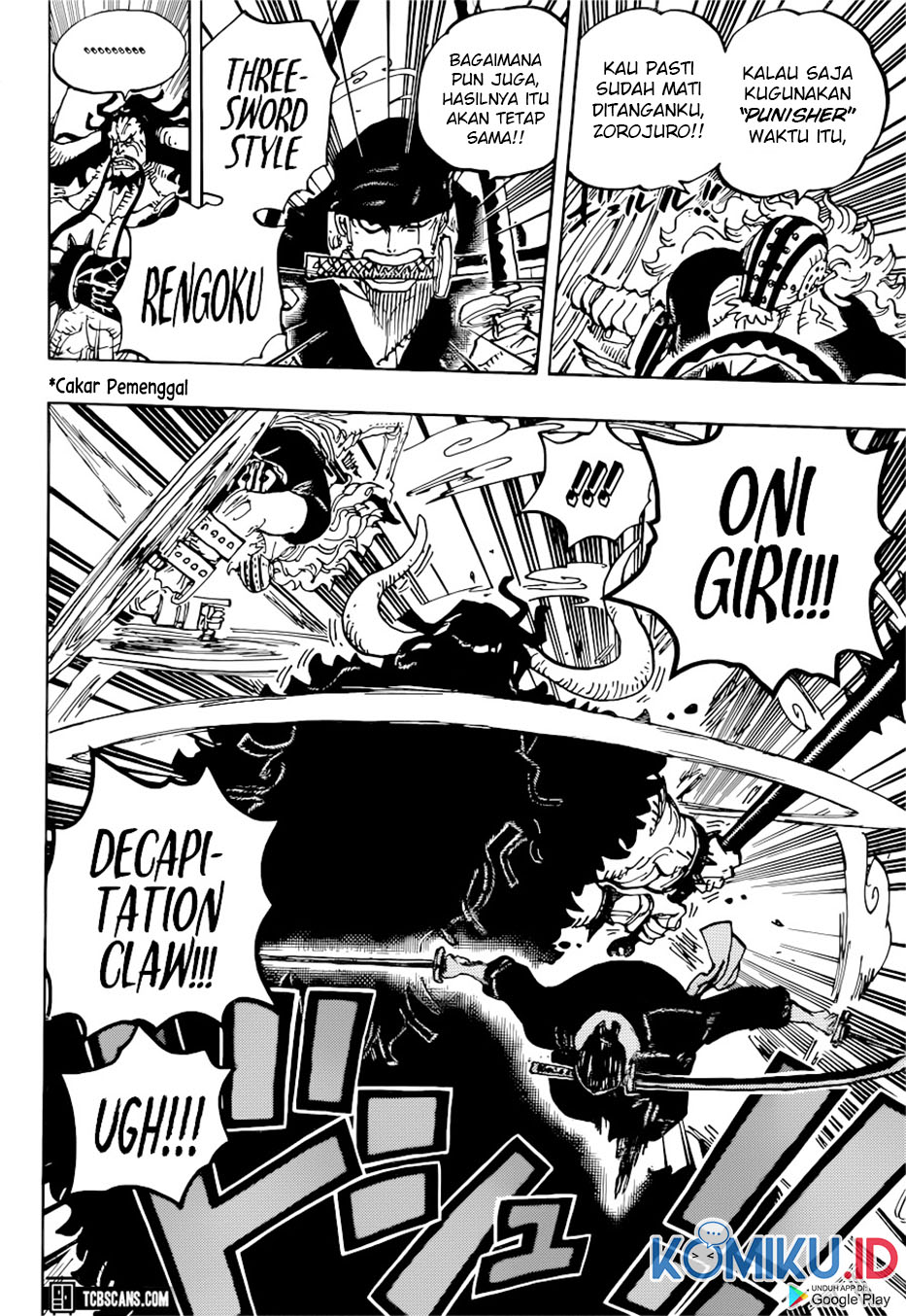 One Piece Chapter 1001 Gambar 12