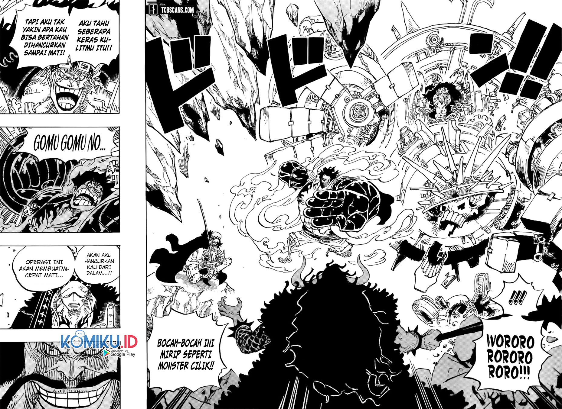 One Piece Chapter 1001 Gambar 14