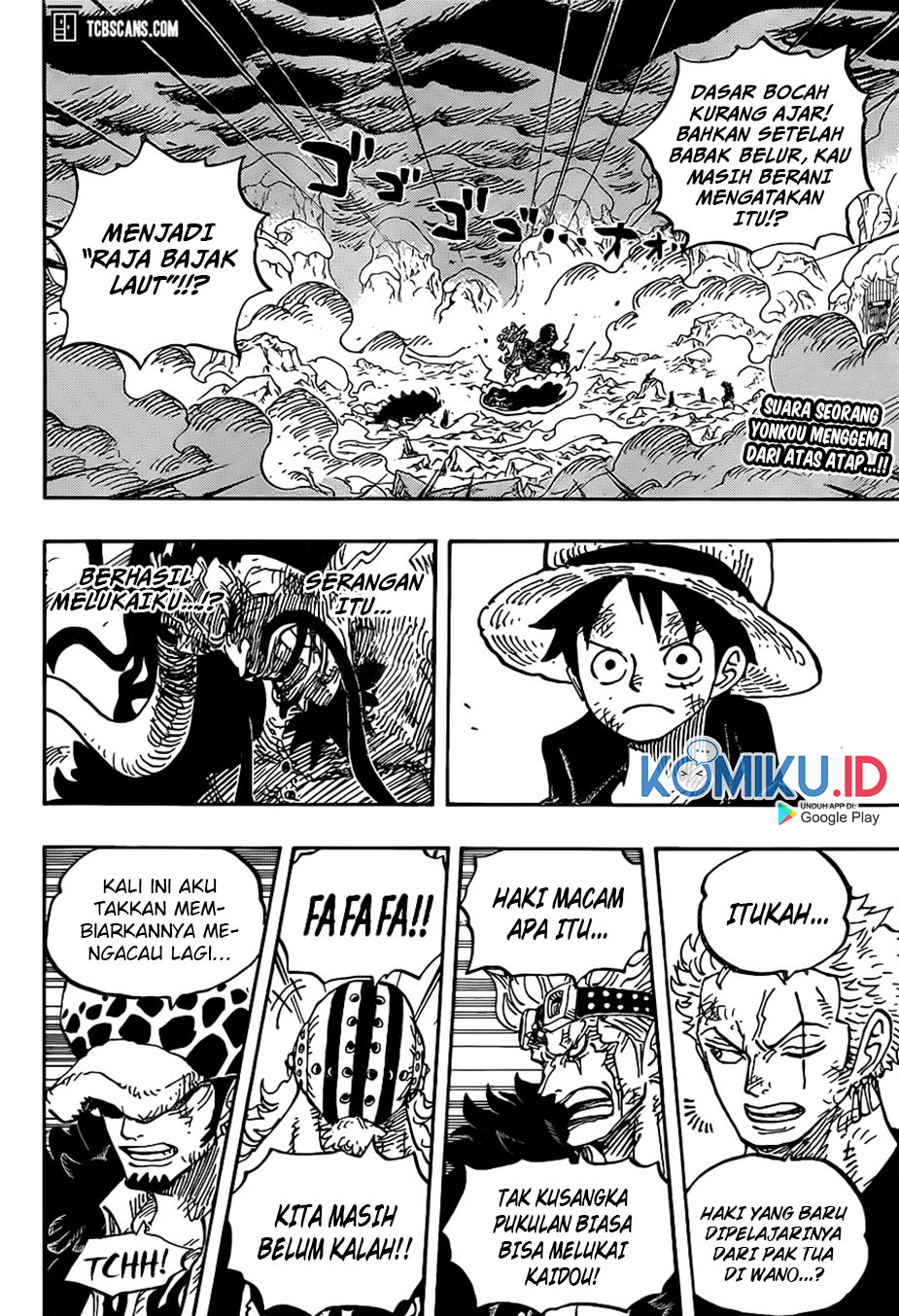 One Piece Chapter 1001 Gambar 4