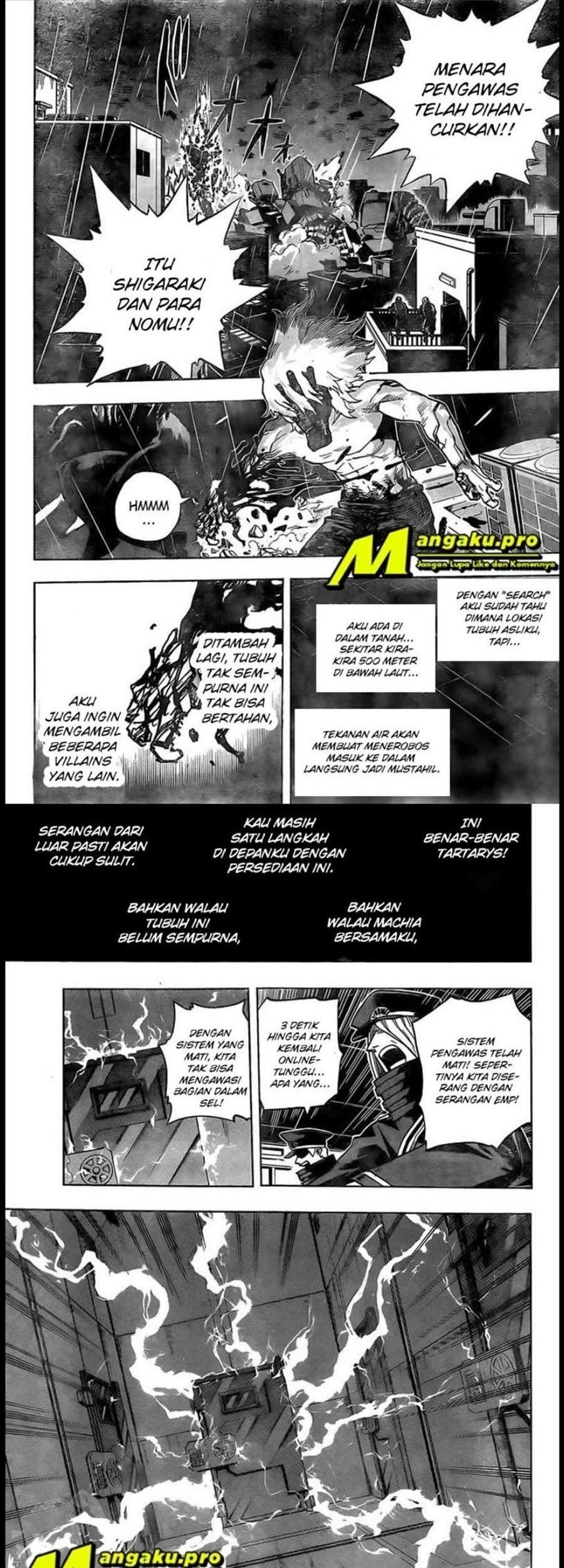 Boku no Hero Academia Chapter 297 Gambar 9