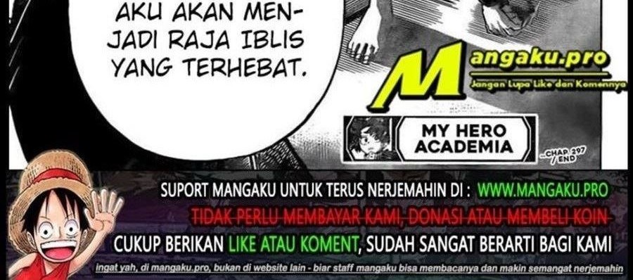 Boku no Hero Academia Chapter 297 Gambar 14