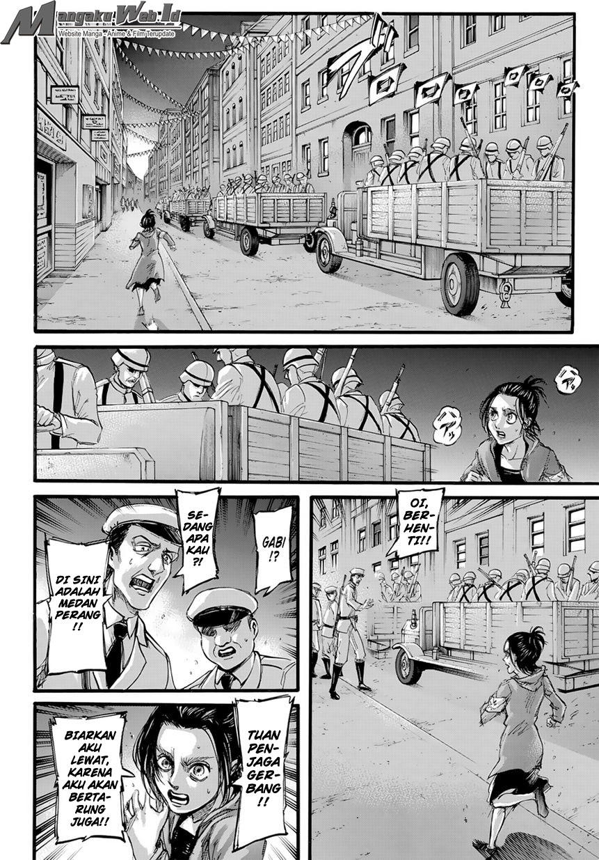 Shingeki no Kyojin Chapter 102 Gambar 17