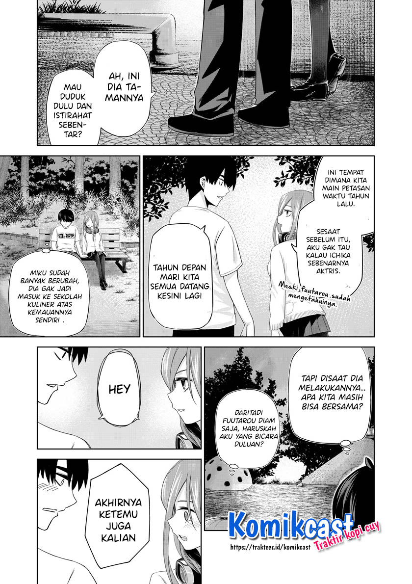 Go-toubun no Hanayome Chapter 123.2 Gambar 8