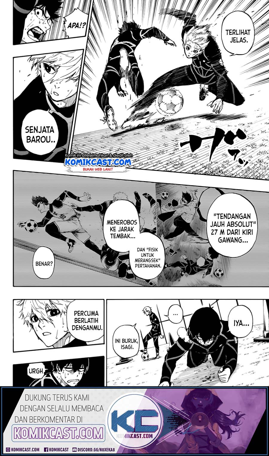 Manga Blue Lock Chapter 51 gambar nomor 2