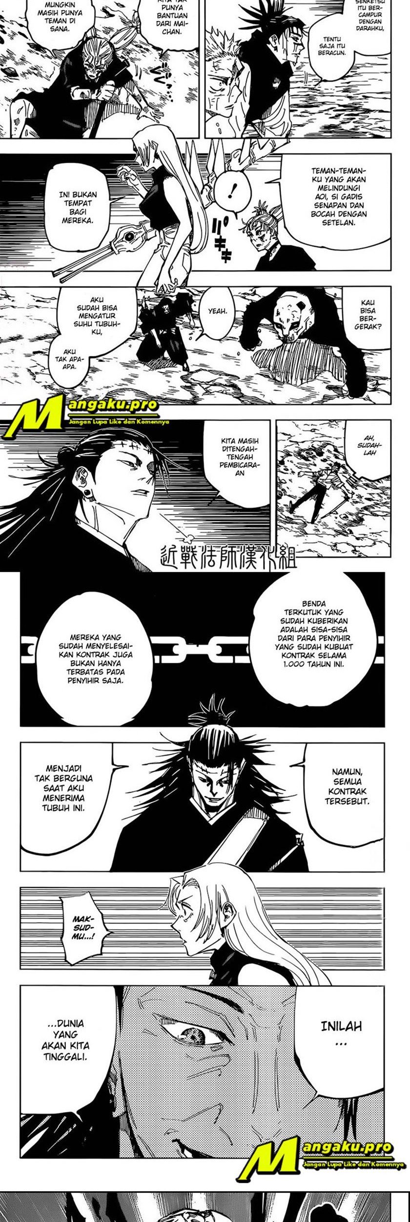 Jujutsu Kaisen Chapter 136 Gambar 9