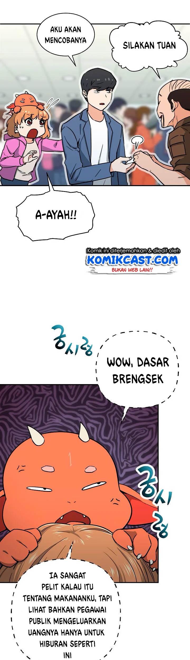 My Dad Is Too Strong Chapter 45 Gambar 42