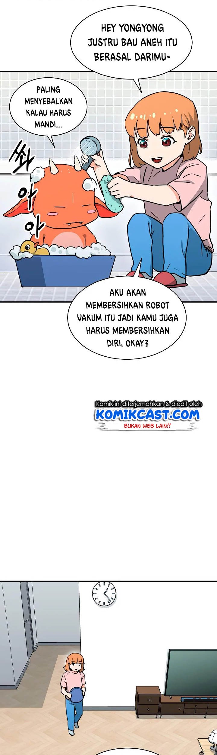 Manhwa My Dad Is Too Strong Chapter 45 gambar nomor 2