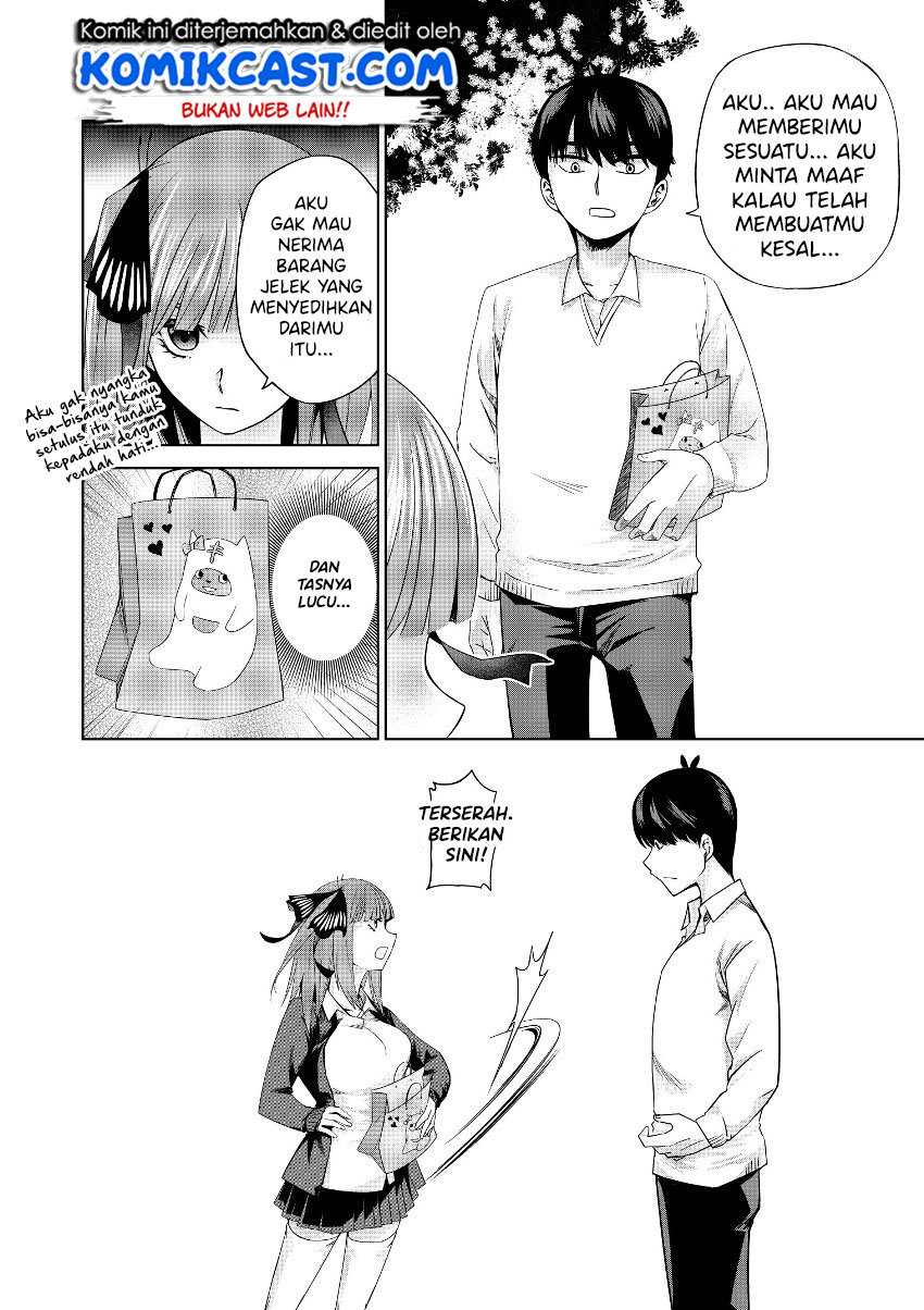 Go-toubun no Hanayome Chapter 123.3 Gambar 13