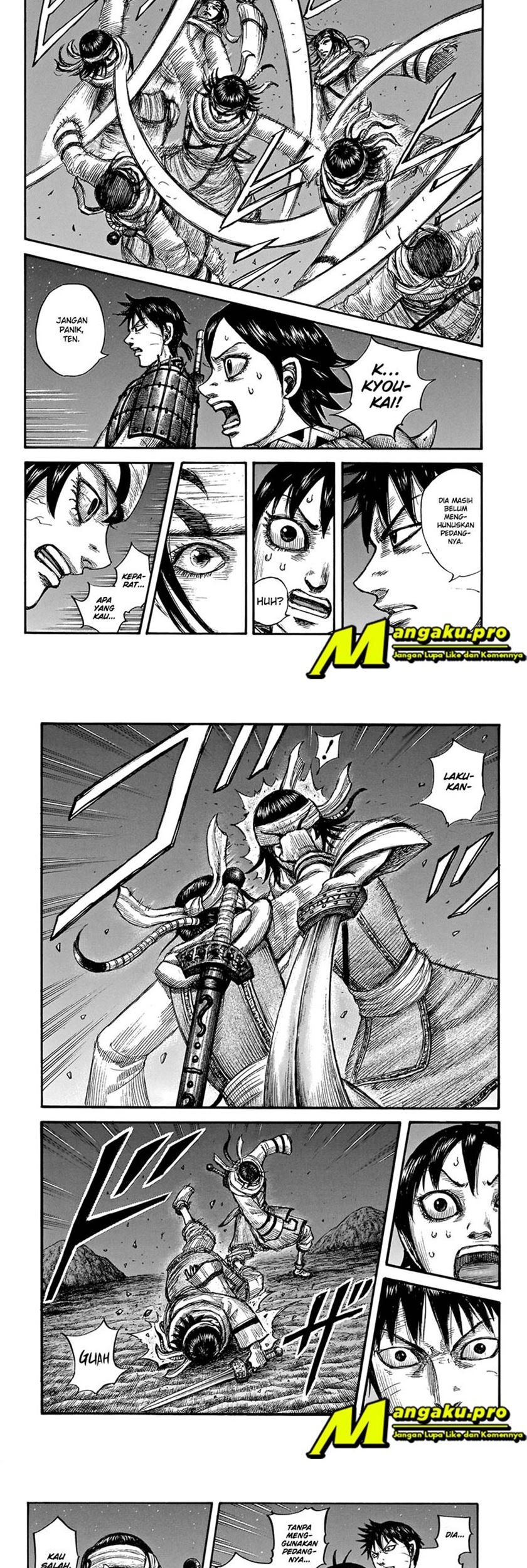 Kingdom Chapter 667 Gambar 9