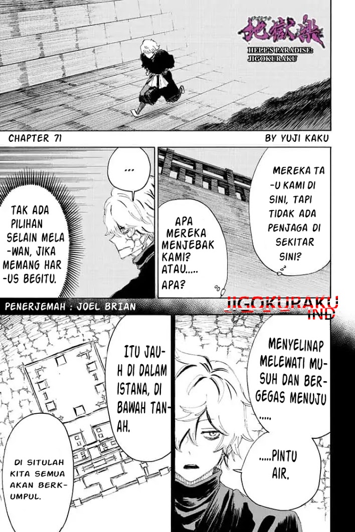 Komik Jigokuraku Chapter 71 gambar nomor 1