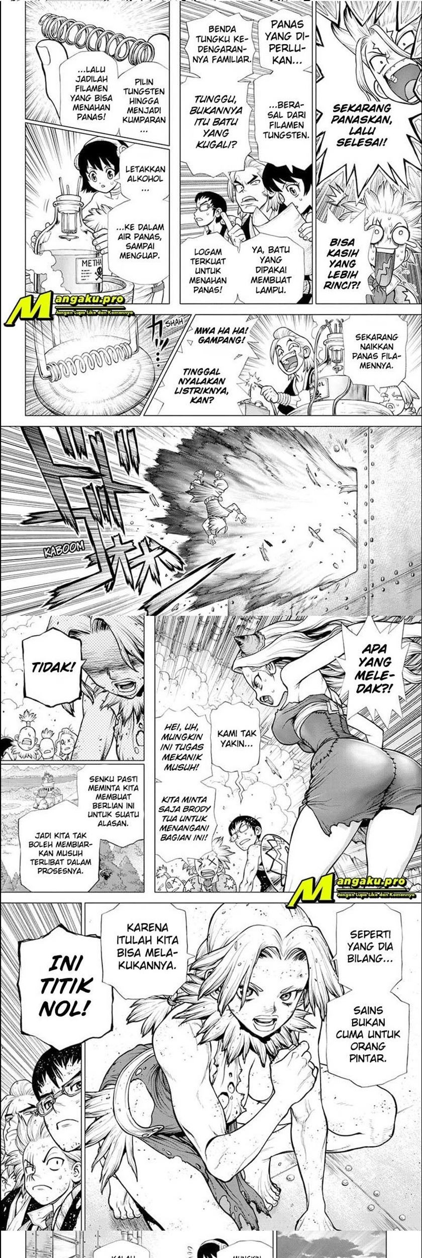 Dr. Stone Chapter 182 Gambar 8
