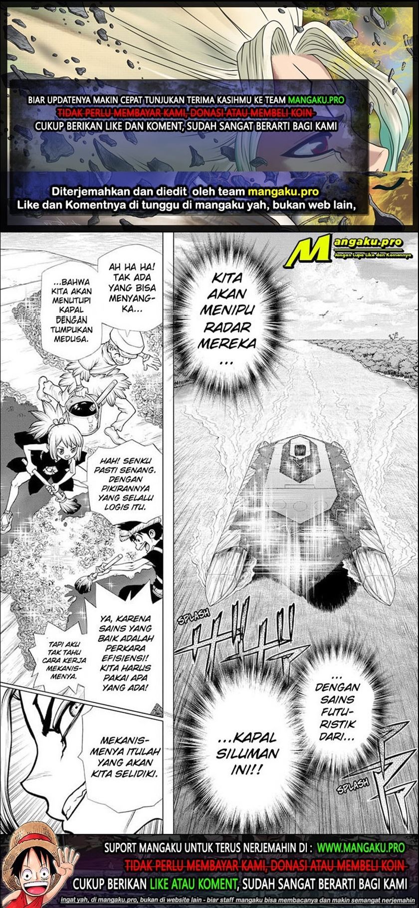 Komik Dr. Stone Chapter 182 gambar nomor 1