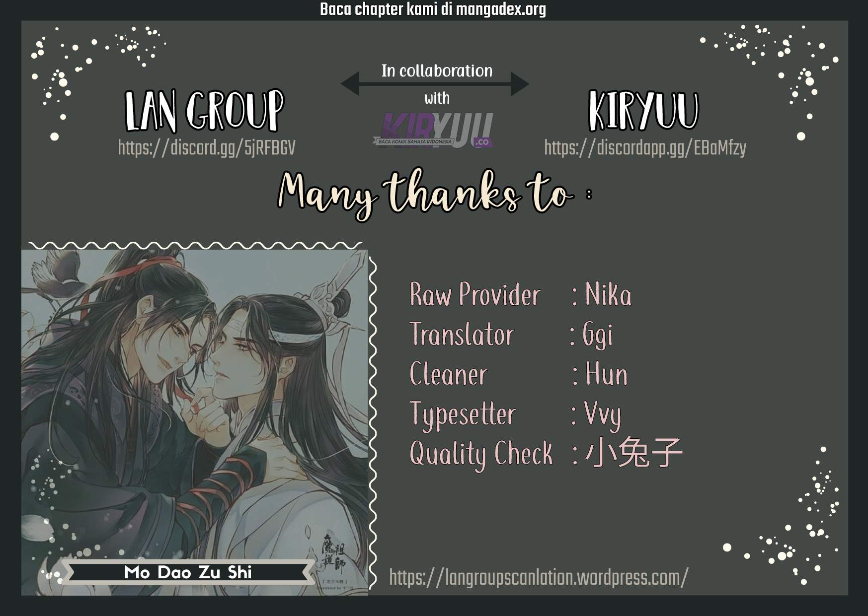 Komik The Grandmaster of Demonic Cultivation Chapter 104 gambar nomor 1