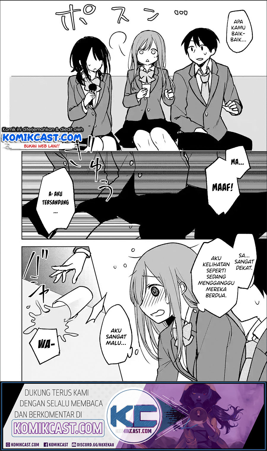 Manga Chikan Saresou ni Natteiru S-kyuu Bishoujo wo Tasuketara Tonari no Seki no Osanajimi datta Chapter 19 gambar nomor 2
