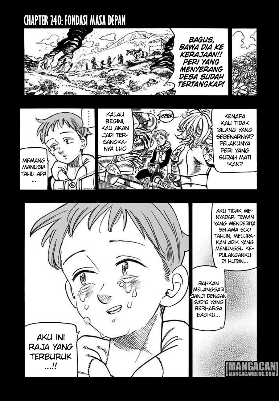 Manga Nanatsu no Taizai Chapter 240 gambar nomor 2
