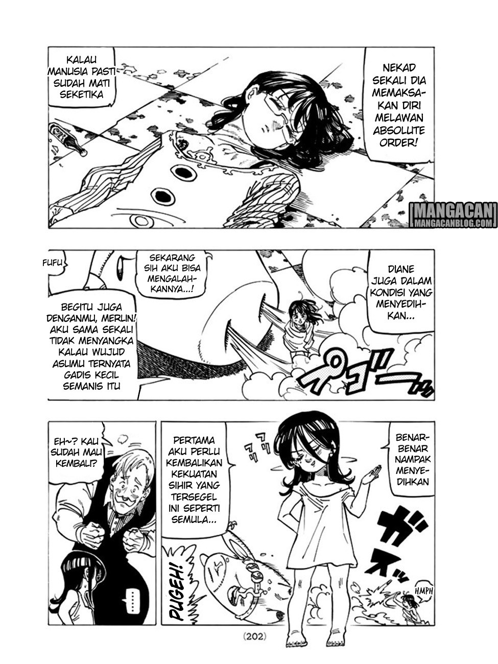 Nanatsu no Taizai Chapter 242 Gambar 4