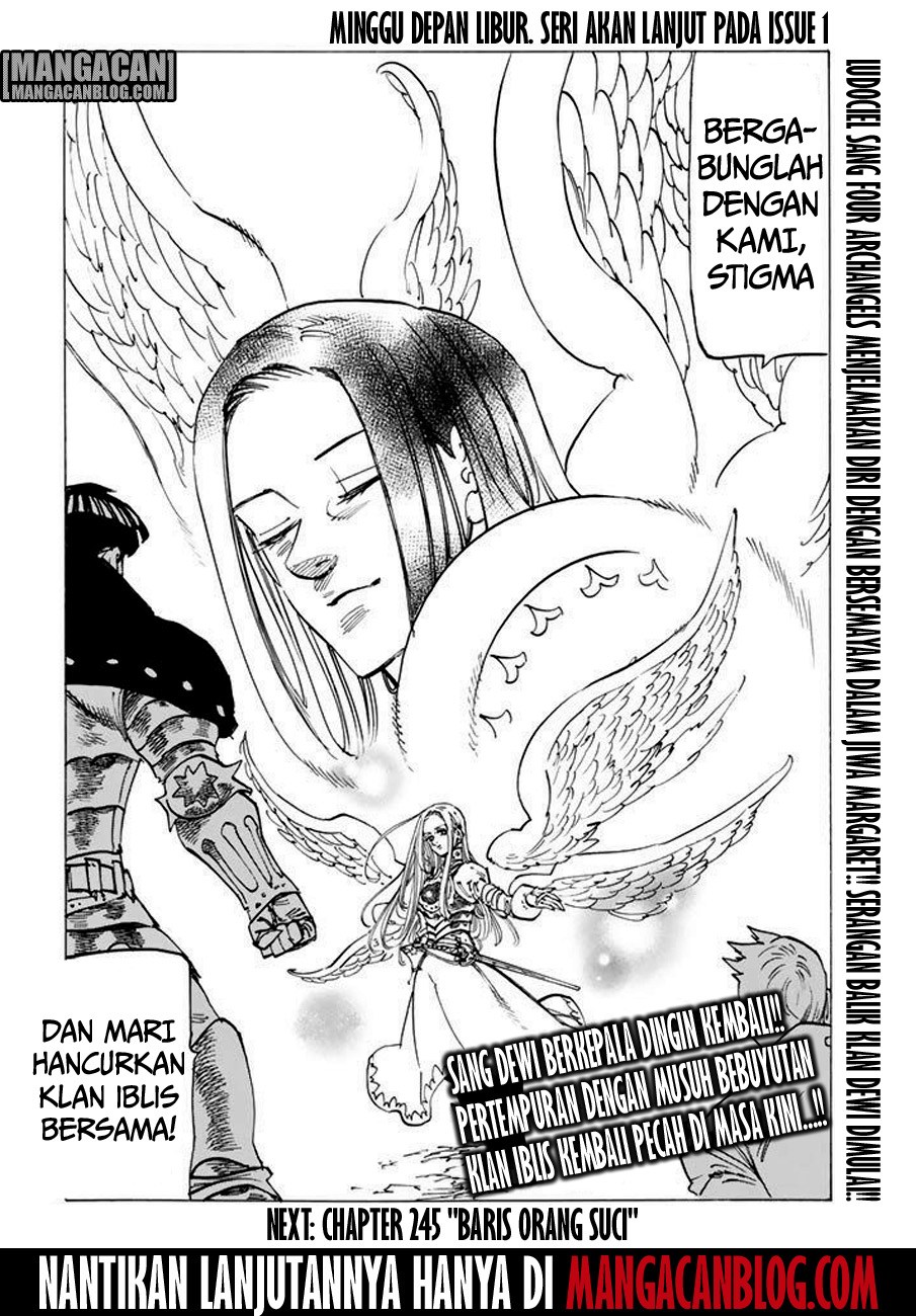 Nanatsu no Taizai Chapter 244 Gambar 20