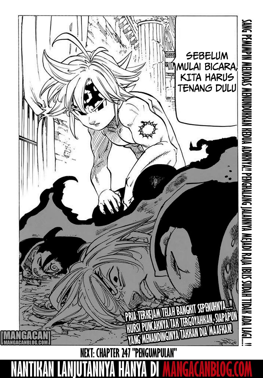Nanatsu no Taizai Chapter 246 Gambar 22