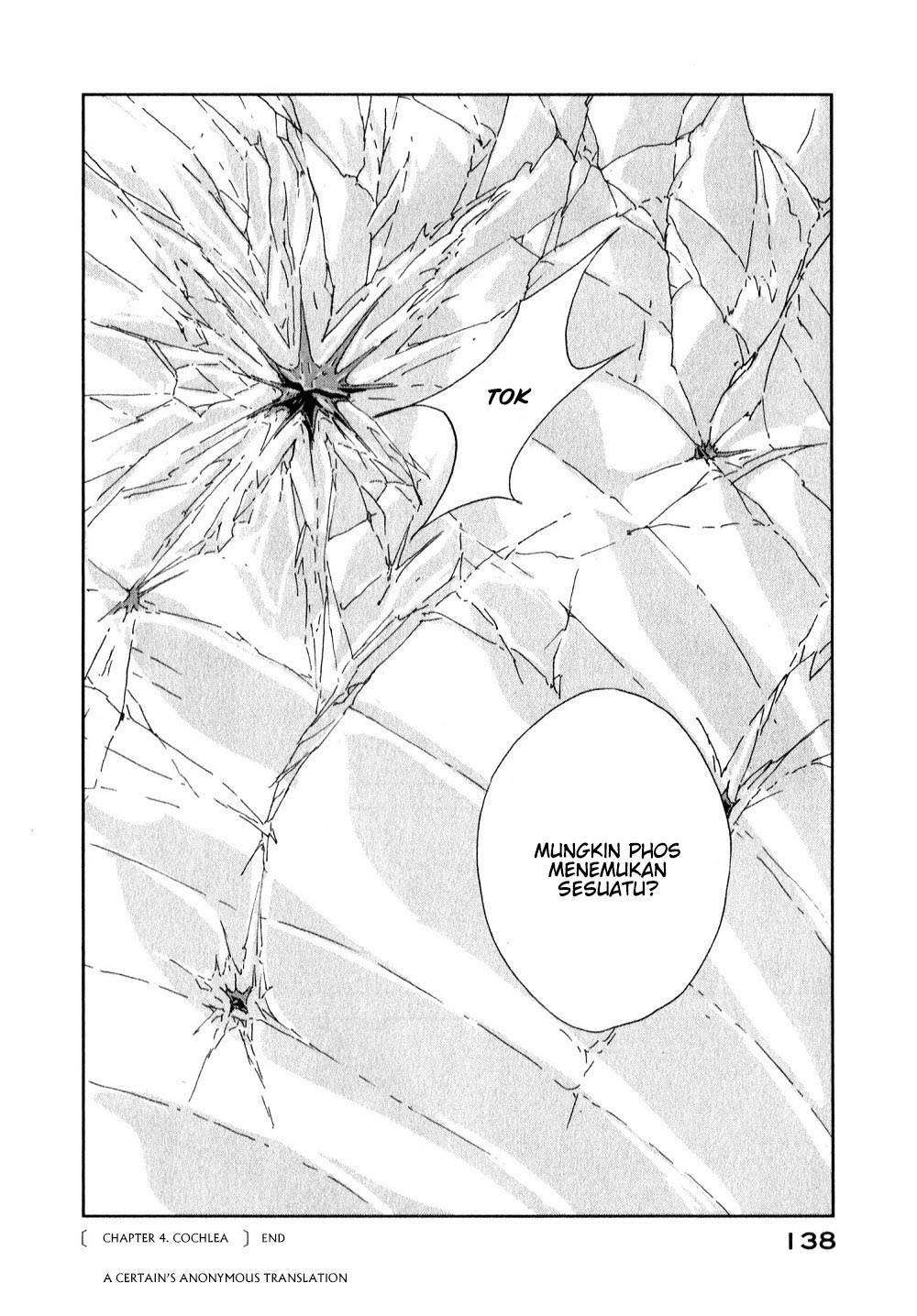 Houseki no Kuni Chapter 4 Gambar 25