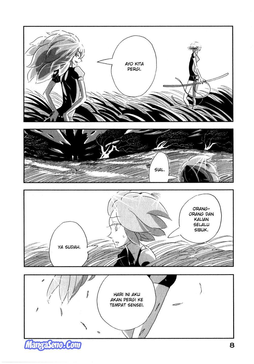 Houseki no Kuni Chapter 1 Gambar 12