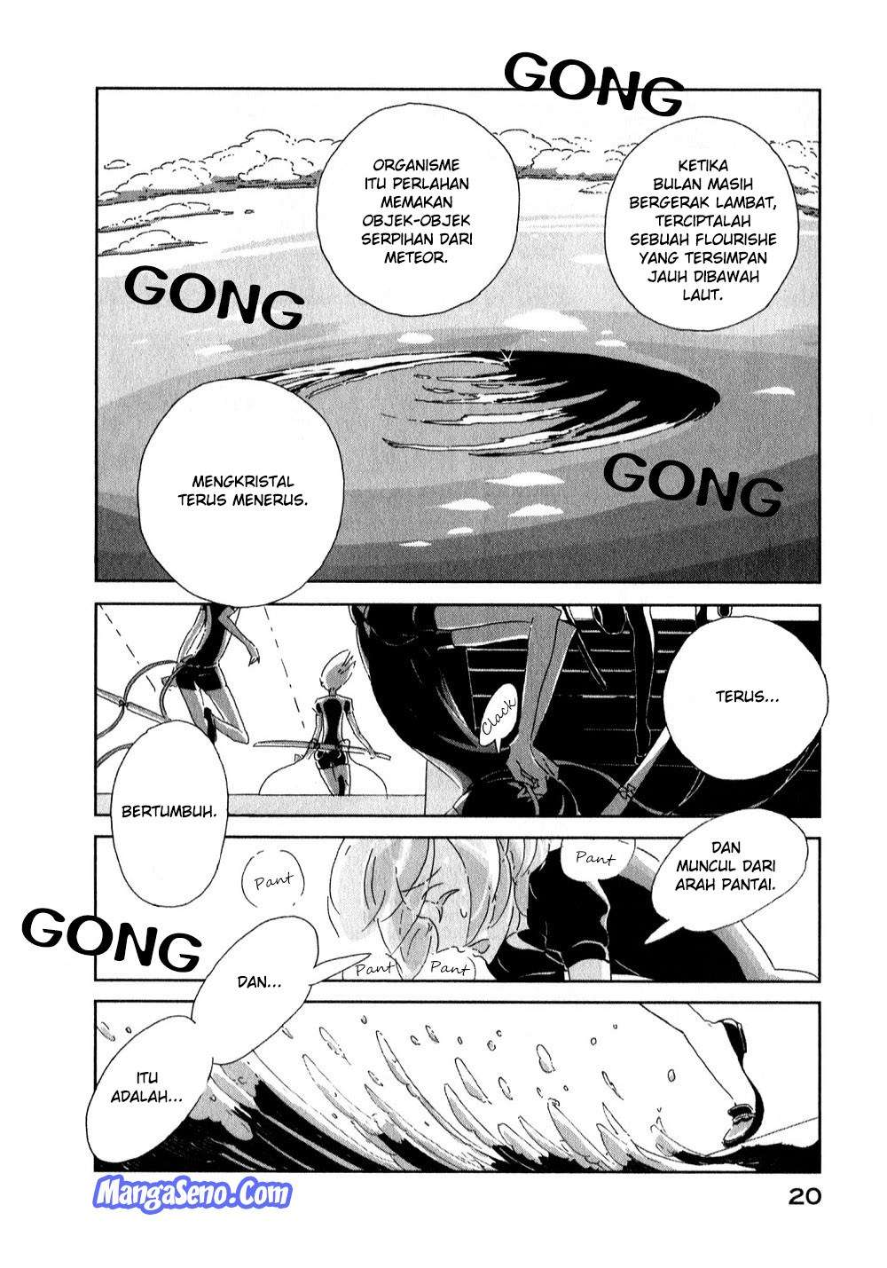 Houseki no Kuni Chapter 1 Gambar 24