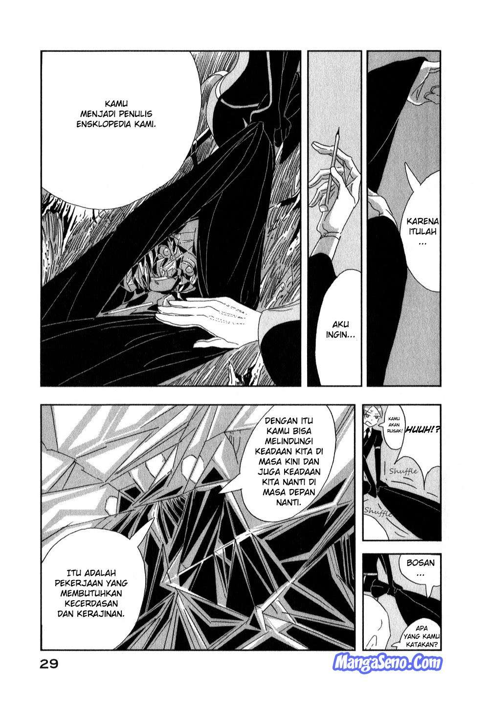 Houseki no Kuni Chapter 1 Gambar 33