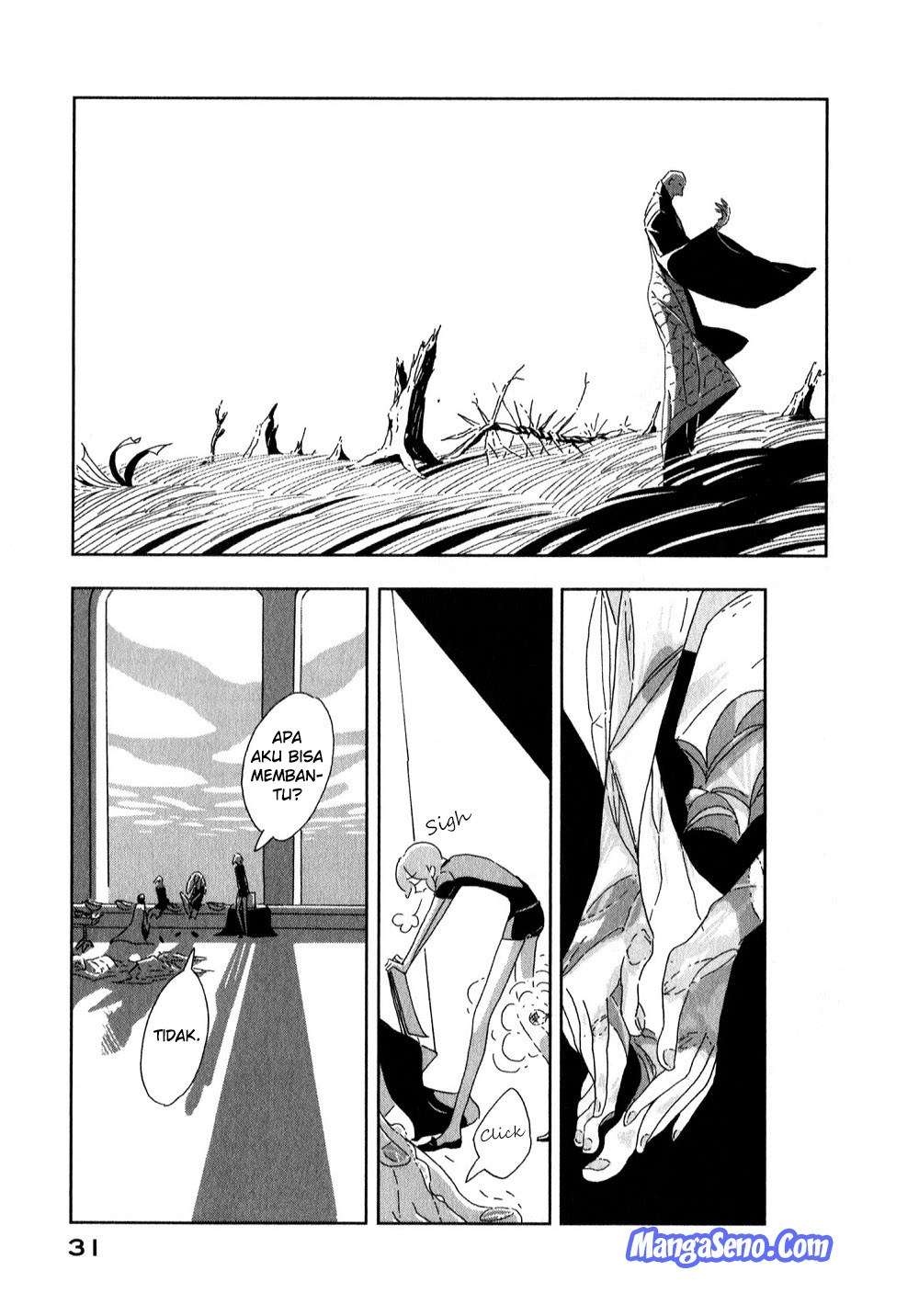 Houseki no Kuni Chapter 1 Gambar 35