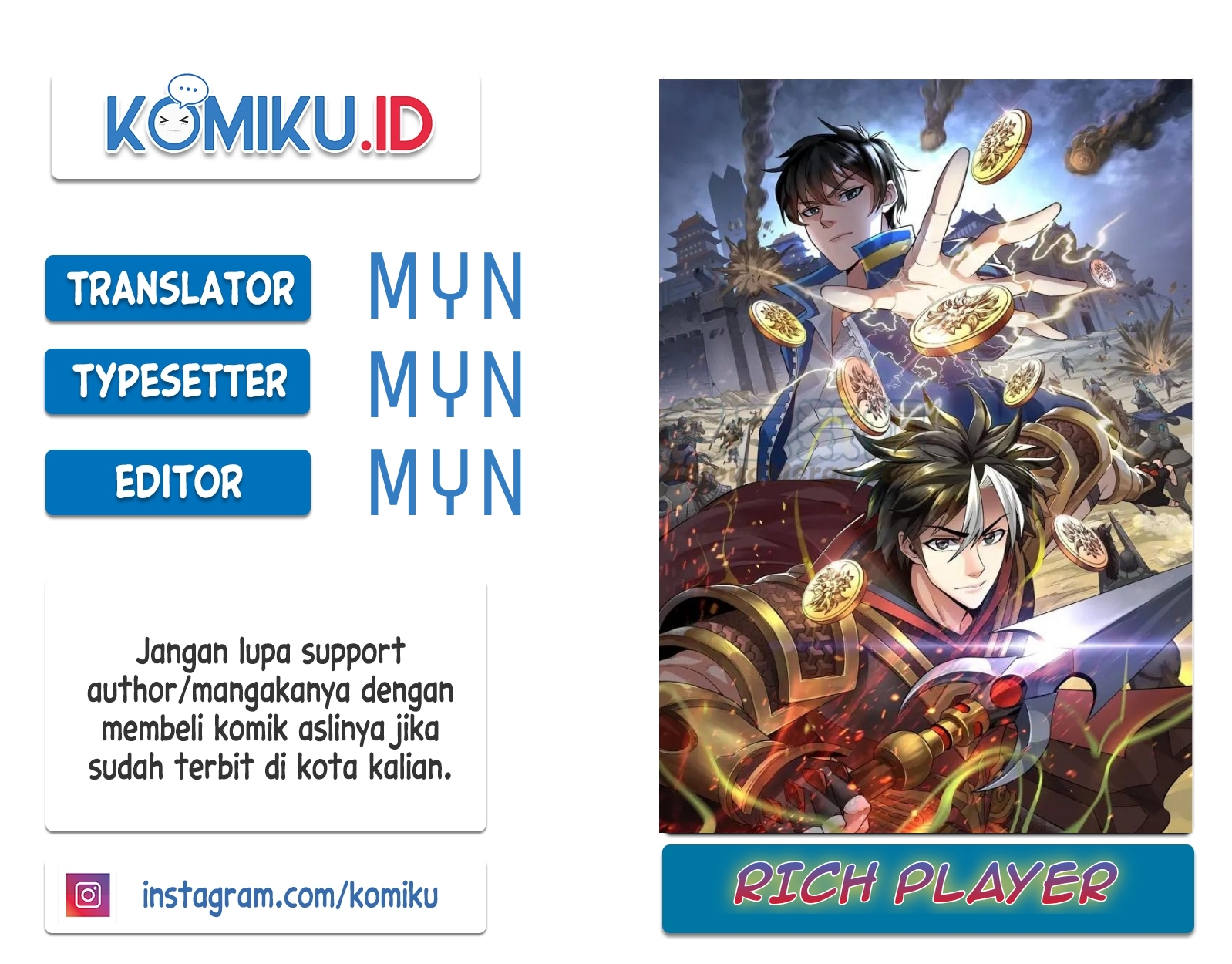 Komik Rich Player Chapter 62 gambar nomor 1