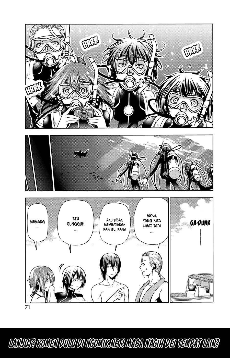 Grand Blue Chapter 68.2 Gambar 5