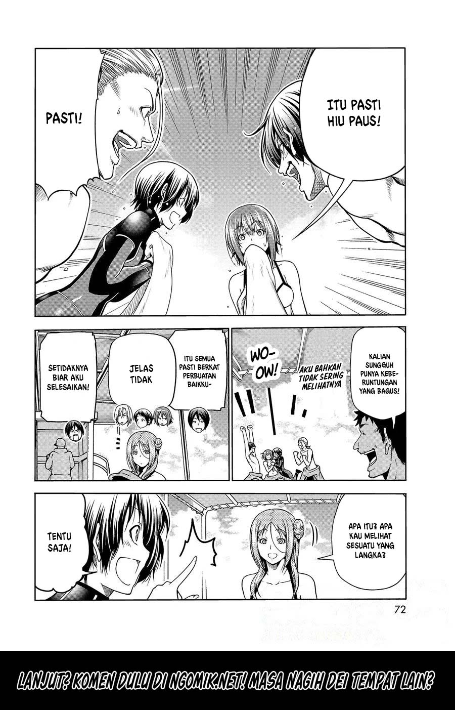 Grand Blue Chapter 68.2 Gambar 6