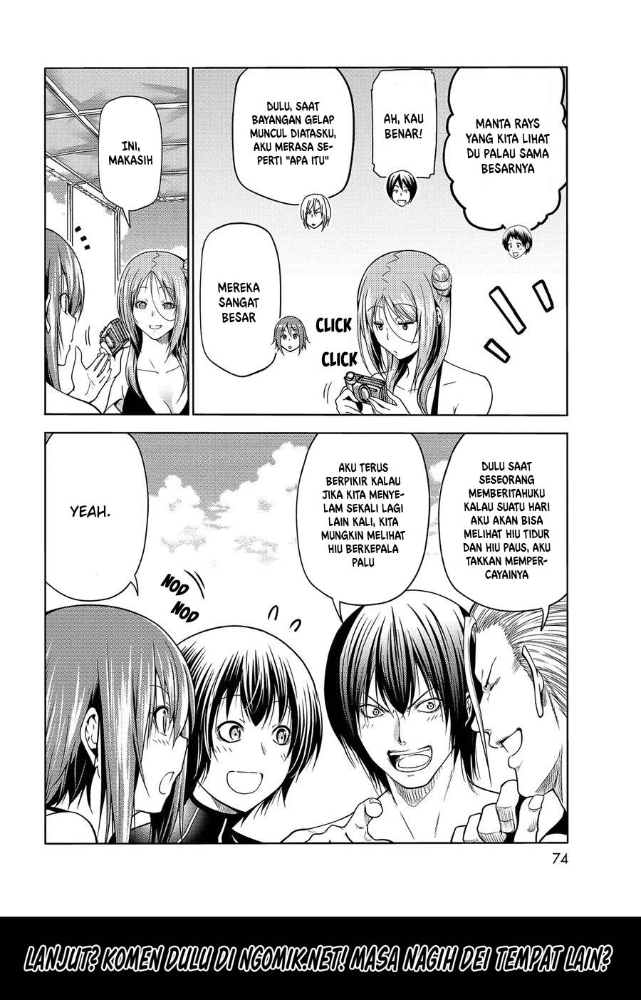 Grand Blue Chapter 68.2 Gambar 8