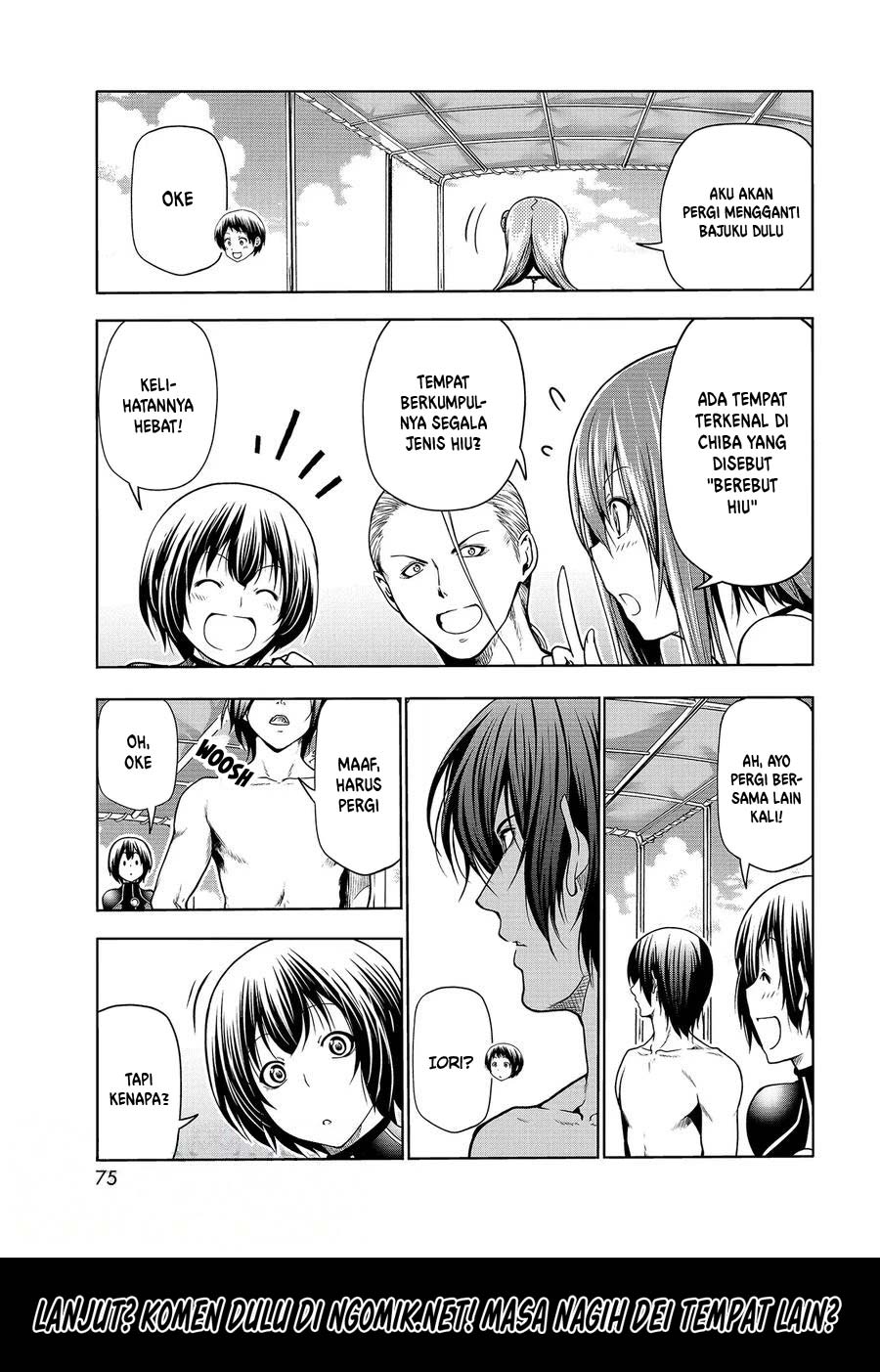 Grand Blue Chapter 68.2 Gambar 9