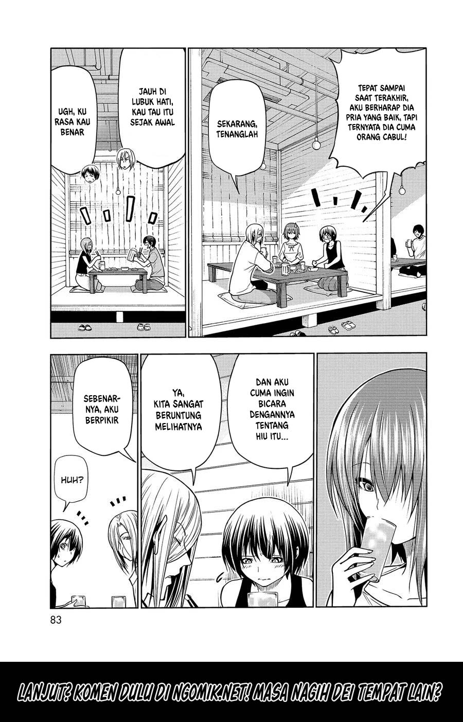 Grand Blue Chapter 68.2 Gambar 17