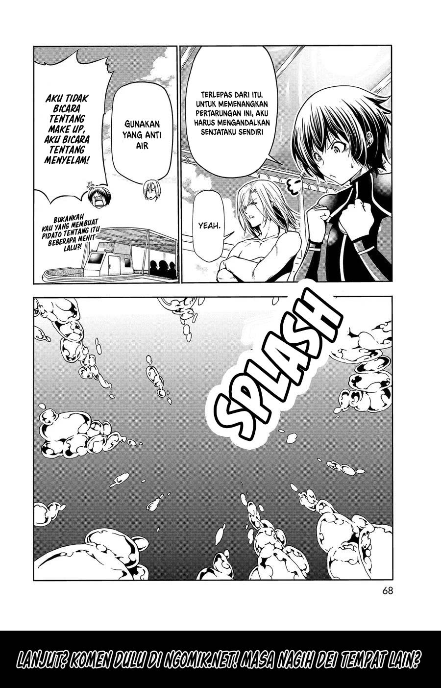 Manga Grand Blue Chapter 68.2 gambar nomor 2