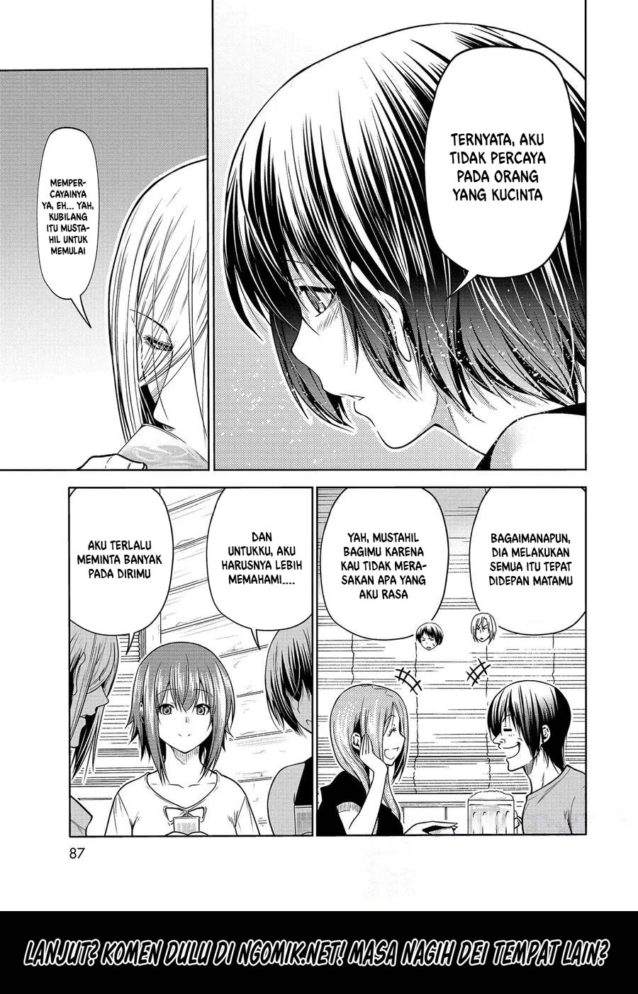 Grand Blue Chapter 68.2 Gambar 21