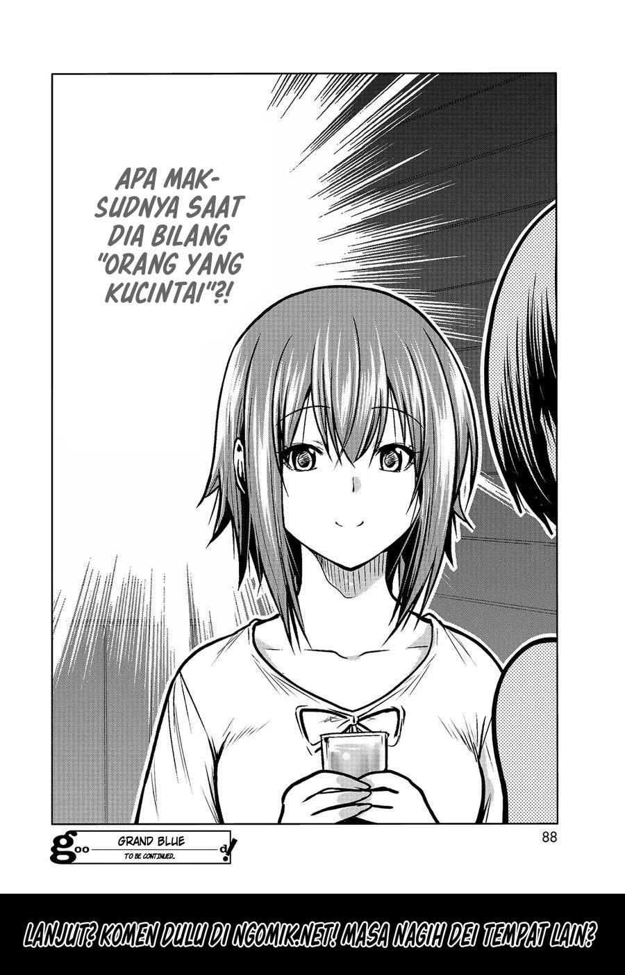 Grand Blue Chapter 68.2 Gambar 22