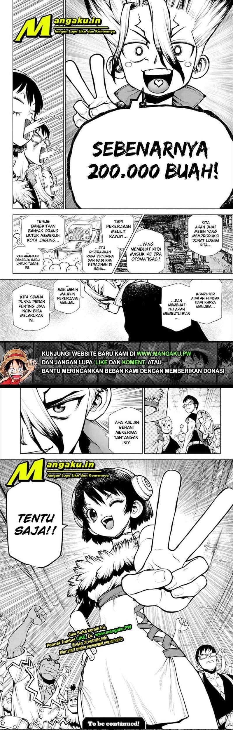 Dr. Stone Chapter 206 Gambar 13