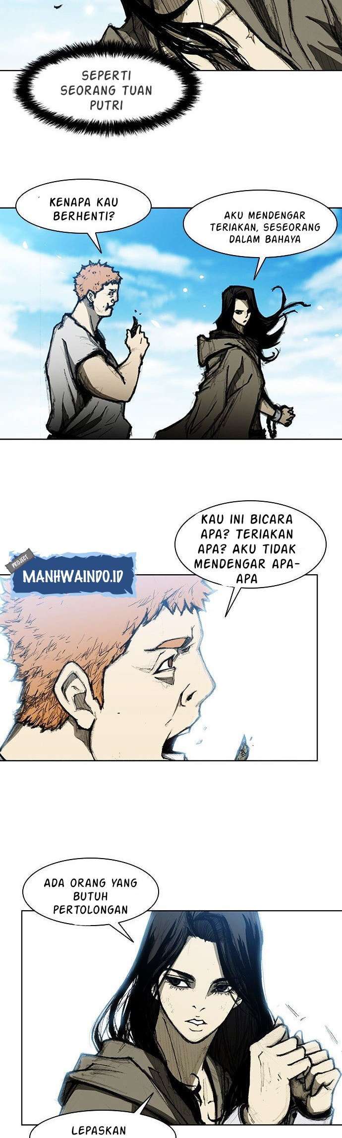 The Long Way of the Warrior Chapter 9 Gambar 23