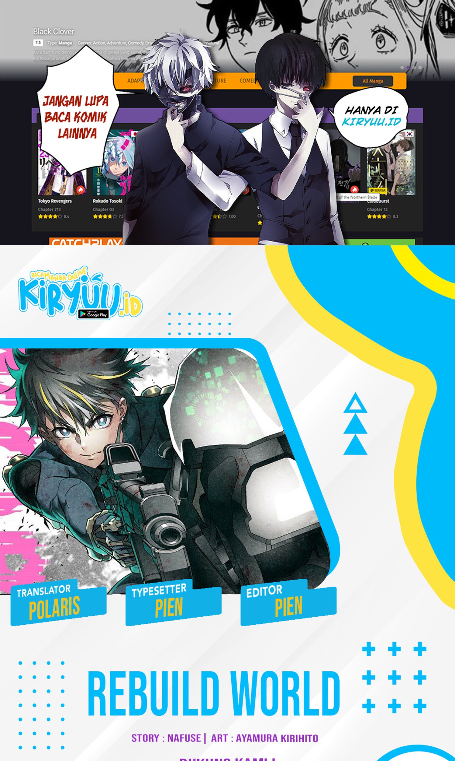 Komik Rebuild World Chapter 22 gambar nomor 1